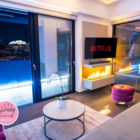 Luxury Penthouse With Acropolis View And Jacuzzi Διαμέρισμα Αθήνα Εξωτερικό φωτογραφία