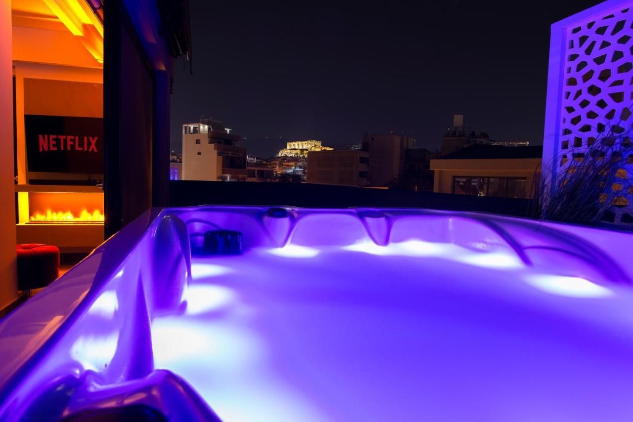 Luxury Penthouse With Acropolis View And Jacuzzi Διαμέρισμα Αθήνα Εξωτερικό φωτογραφία